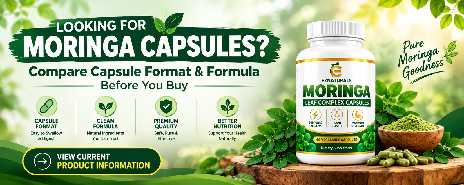 EZNaturals Moringa Review