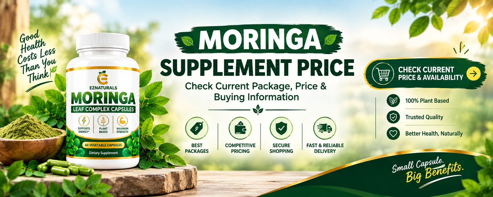 EZNaturals Moringa Review