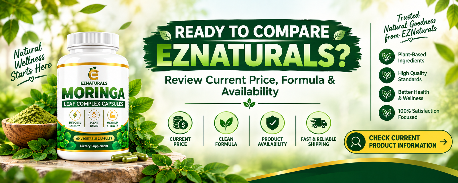 EZNaturals Moringa Review